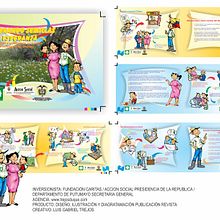Revista: Semillas de Esperanza - Gabriel Trejos Duque. Comic, Design, Editorial Design, Graphic Design, Education, and Traditional illustration project by Gabriel Trejos Duque - 06.13.2017