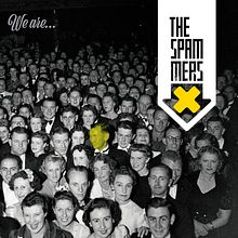 The Spammers "We are.." demo 2017 CD cover. Un proyecto de Dirección de arte, Diseño y Diseño gráfico de Refrito Studio - 13.06.2017