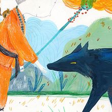 El pastor de peces. Un proyecto de Ilustración tradicional de Esther Bernal - 14.05.2017