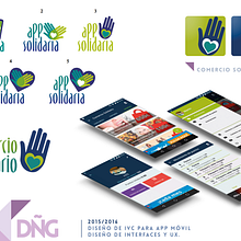 diseño de IVC para app Móvil. Colaboración en Diseño de Interfaces y UX.. Br, ing, Identit, Design, Graphic Design, Interactive Design, Web Design, and UX / UI project by David Jordán Menéndez - 09.14.2015