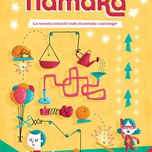 Portada revista infantil Namaka. Traditional illustration project by Albert Pinilla Ilustrador - 06.14.2017