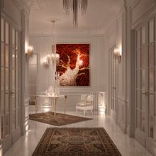 HALL 3D. Un proyecto de 3D y Arquitectura interior de render 4D - 14.06.2017