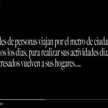 Activación en el metro de la ciudad de México. Un proyecto de Multimedia de Laura Berenice Ml - 20.08.2016