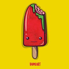 Brain's Popcicle. Design, Character Design, Traditional illustration, and Vector Illustration project by Almudena La Orden - 06.15.2017