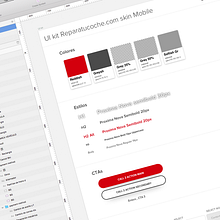 UX + UI Reparatucoche.com. Een project van Webdesign y UX / UI van Diga33! - 15.06.2017