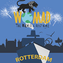 Womad Festival Rotterdam (T-shirt image). Br, ing, Identit, Design, Graphic Design, T, and pograph project by Adrià Salido Zarco - 06.16.2017