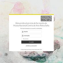 LMS Museo Reina Sofía. Graphic Design, and Web Design project by Gemma Cachorro Gómez - 05.17.2015