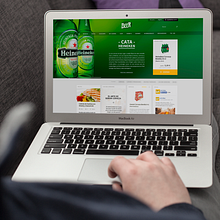 Propuesta Heineken LetsBeer. Een project van Webdesign y UX / UI van Diga33! - 17.06.2017