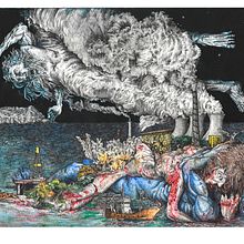 Caelus et terra. Fine Arts, and Traditional illustration project by DANIEL JARAMA DE LOS REYES - 05.20.2017