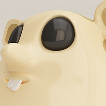 REX: El Hamster. 3D, Character Animation, and Character Design project by Arturo Calderon - 06.18.2017