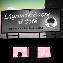 "Lagrimas Sobre el Café" - Los Aslándticos. Animation, Art Direction, Character Design, Traditional illustration, and Vector Illustration project by David GJ - 02.16.2011