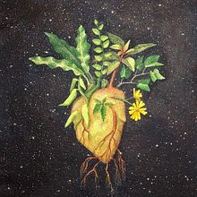 Corazón verde / Pintura. Un proyecto de Bellas Artes, Diseño de interiores y Pintura de Patricia Pagnucco - 07.05.2017