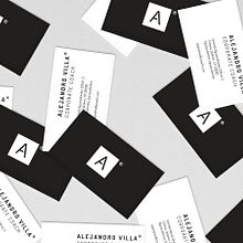 Alejandro Villa. Corporate Coach. Un progetto di Br, ing, Br, identit e Graphic design di Montse Cordova - 10.08.2016