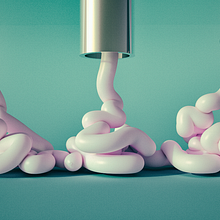 Render abstracto #17. 3D project by Javier Soler Esplugues - 10.27.2016
