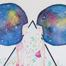 Amantes. Un proyecto de Ilustración tradicional de Cecilia Macedo - 21.06.2017