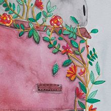 criatura salvaje. Un proyecto de Ilustración tradicional de Cecilia Macedo - 21.06.2017
