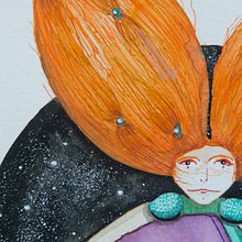 cartero. Un proyecto de Ilustración tradicional de Cecilia Macedo - 21.06.2017