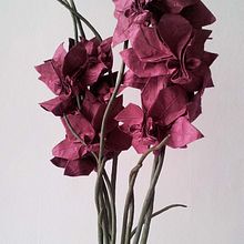Origami Ikebana. Een project van Papercraft y Beeldhouwwerk van Alicia Olaya - 22.06.2017