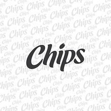 Chips Logotype. Br, ing, Identit, Lettering, T, and pograph project by Andres Ramirez - 06.22.2017