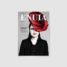 ENUIA · MAGAZINE. Un projet de Conception éditoriale, T , et pographie de Ane Vidaurrazaga - 22.02.2017