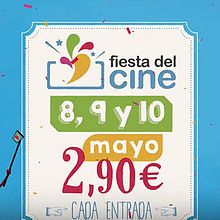 La Fiesta del Cine - Banner, Vídeo Online, Contenido Web Ein Projekt aus dem Bereich Cop, writing und Events von Daniel Arias Iñarra - 11.10.2012