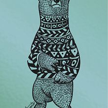 BEAR LOVE. Un proyecto de Diseño, Ilustración tradicional e Ilustración vectorial de Beatriz Segovia Martín - 23.06.2017
