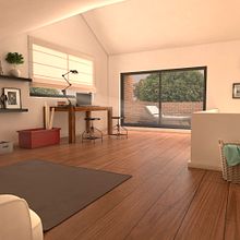 Infoarquitectura: Vivienda Unifamiliar. Un proyecto de 3D y Arquitectura de Frida - 24.06.2017