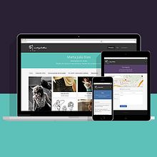 MARTA JULIÀ BLASI. Een project van  Webdevelopment,  Art direction y  Ontwerp van Alberto Alfaro Largo - 24.06.2017