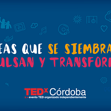 TEDx Córdoba. Design gráfico, e Publicidade projeto de Barbara Correa Hormigo - 25.10.2015