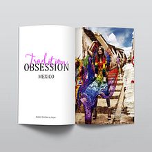 Doble Paguina de revista. Editorial Design project by Lissette Espinosa Castillo - 04.12.2016