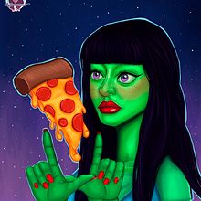 I came from Pizza Planet. Un proyecto de Ilustración tradicional de Beatriz Carcelén - 28.05.2017
