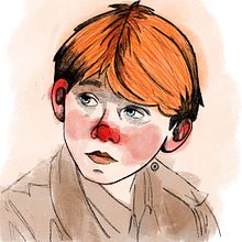 Ron Weasley. Un proyecto de Ilustración tradicional de Isabel García - 26.06.2017