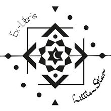 Proyecto ex-libris geométrico de LittleStar. Graphic Design project by Marrow Design - 06.26.2017