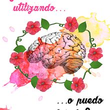 El cerebro, ese gran desconocido :). Fine Arts, Design, Graphic Design, and Traditional illustration project by Lara Cuerdo Cabrera - 06.27.2017