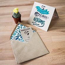 WEDDING CARD. Calligraph, Graphic Design, Events, Traditional illustration, and Vector Illustration project by Cristina J. Granados - 07.02.2016