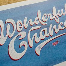 Wonderful Chances. Calligraph, Lettering, T, and pograph project by Yani&Guille - 06.27.2017