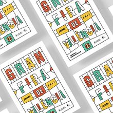 Gran Fira de Juliol de València. Projekt z dziedziny  Manager art, st, czn, Design, Projektowanie graficzne, T i pografia użytkownika Nueve Estudio - 28.06.2017