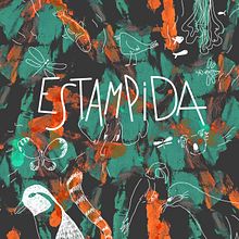 Estampida. Editorial Design, Education, and Traditional illustration project by Verónica Cámara Beviá - 06.15.2017