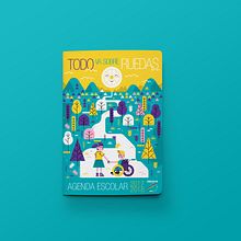 TODO VA SOBRE RUEDAS. Traditional illustration project by Salmorejo studio - 06.29.2017