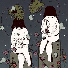 " Mythos" de la colección "Otros Mundos". Un progetto di Design, Graphic design, Illustrazione tradizionale e Illustrazione vettoriale di Hugo Giner - 30.06.2017