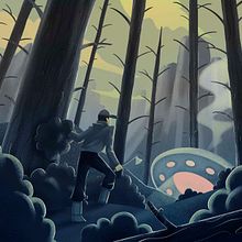 Tabak . % Miguel Martínez Barbero tarafından hazırlanan Güzel sanatlar, Geleneksel illüstras, Ve on projesi - 07.02.2017