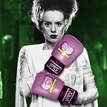 ¡La novia de Frankenstein golpea mejor! ;) Diseño y su mockup.. Fine Arts, Design, and Graphic Design project by Lara Cuerdo Cabrera - 07.02.2017
