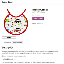 Mi Proyecto del curso: Creación de una tienda online en WordPress. Un proyecto de Desarrollo Web de Rocío González - 01.05.2017