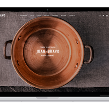 Juan Bravo - Fonda Ilustrada. Un progetto di Web development di David Ramírez - 03.05.2017