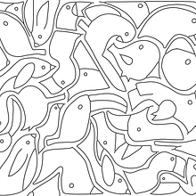 Proyecto dibujando con rotulador (marcadores en Colombia) aves. Pattern Design, and Traditional illustration project by Ana Grajales - 07.03.2017