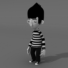 Cartoon character. Un proyecto de 3D de Eva Rodriguez Garcia - 04.03.2017