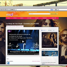 La Oreja de Van Gogh concierto online en streaming - Yahoo!. Un progetto di Eventi, Marketing e Pubblicità di Rubén Noblejas - 04.07.2017