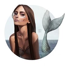 Mer-may 2017. Un proyecto de Diseño, Diseño de personajes, Diseño gráfico, Ilustración tradicional y Pintura de Ale Michel - 05.07.2017