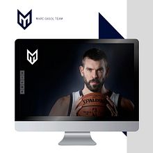Marc Gasol Ein Projekt aus dem Bereich Webentwicklung, Webdesign, UX / UI, Kreative Beratung und Grafikdesign von 6tems Comunicació Interactiva - 05.07.2017