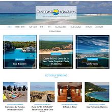 Diseño web: IBERIAPLAYAS & SPAINCOAST. Design, Graphic Design, and Web Design project by Elena Doménech - 07.05.2017